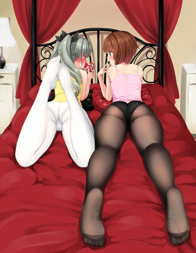 うつ伏せ お尻 二次元 寝尻 エロ画像【24】