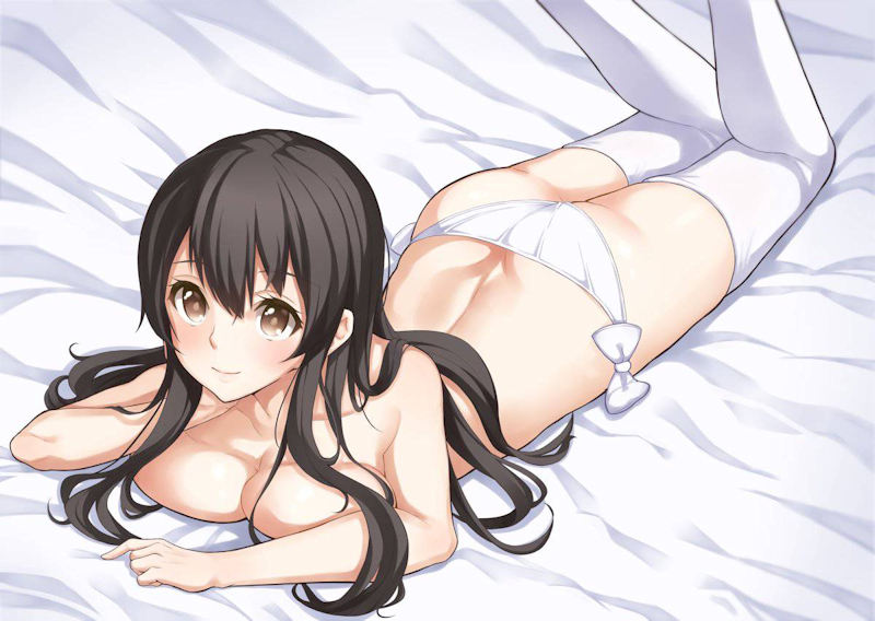 うつ伏せ お尻 二次元 寝尻 エロ画像【41】