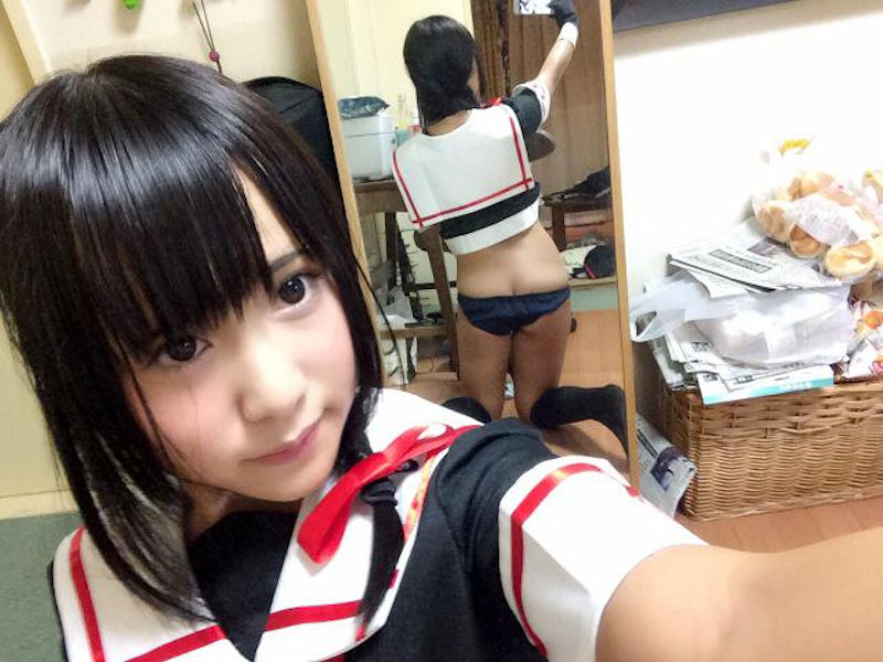 セクシーな自撮りのお尻まとめ