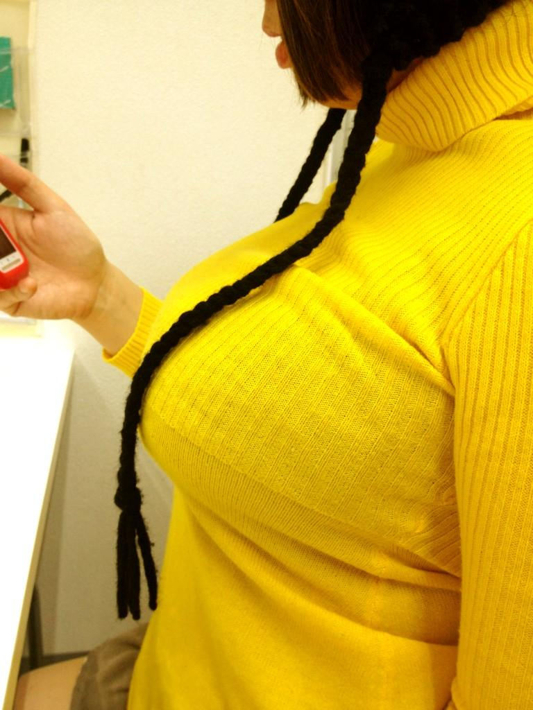 おっぱい 着衣巨乳 横乳 エロ画像【41】