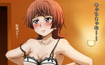 セックス事後でセリフ付きの二次元エロ画像 ②