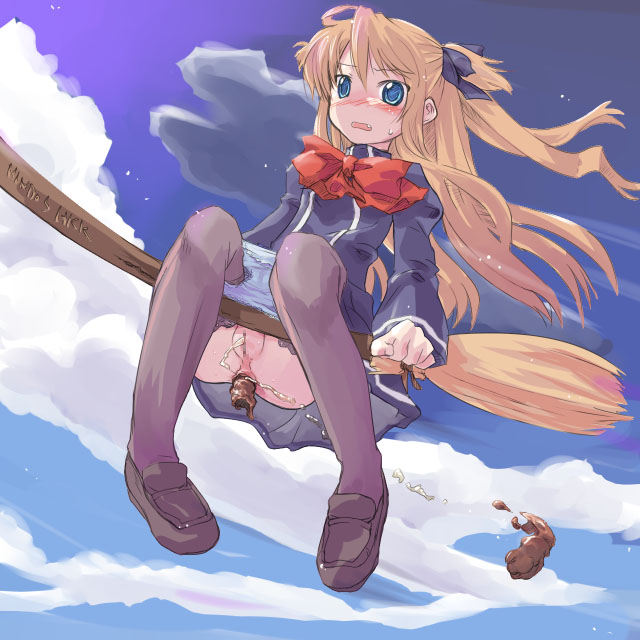 うんち おしっこ 同時 二次元 エロ画像【13】