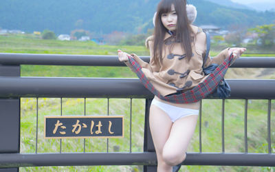 お姫様・お嬢様っぽくカーテシーでパンツ見せる画像 ④