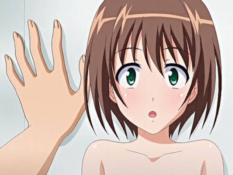 壁ドン・股ドンに胸キュンする二次エロ画像