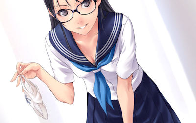 JKがノーパンデビューしてる二次エロ画像 ④