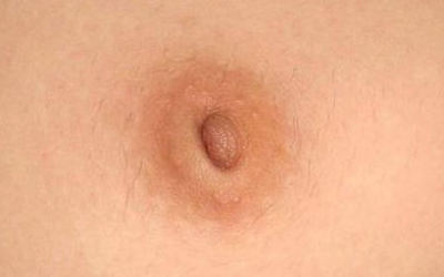 産毛・乳毛・パイ毛が見えるおっぱい接写画像 ③