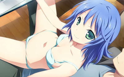 カップが小さい貧乳ブラジャーの二次エロ画像 ③