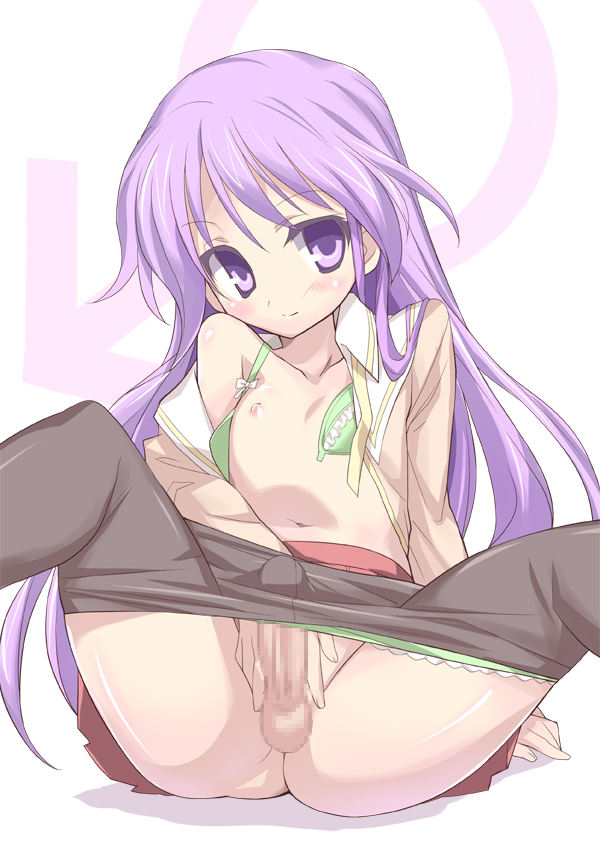 男の娘 女装子 チンコ 勃起 二次元 エロ画像【17】