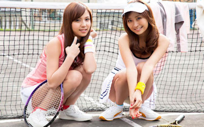 テニス部の爽やかパンチラ画像まとめ ②