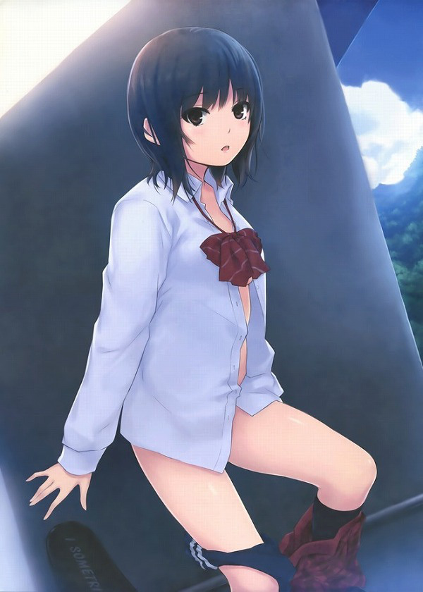 野外 着替え 屋外 脱衣 二次元 エロ画像【3】