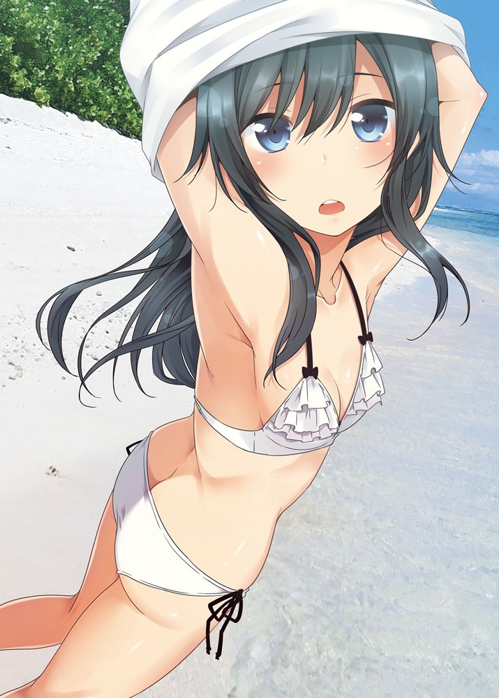 野外 着替え 屋外 脱衣 二次元 エロ画像【18】