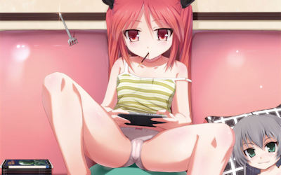 薄着な女の子で夏を感じる二次エロ画像 ①