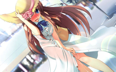 薄着な女の子で夏を感じる二次エロ画像 ④