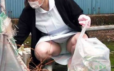 女性看護師のナースパンチラ画像まとめ ①