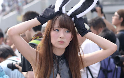 バニーコスしたバニーガール達のエロ画像 ④