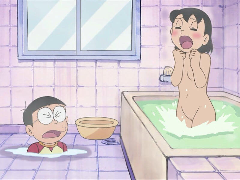 お風呂でドキドキな二次エロ画像