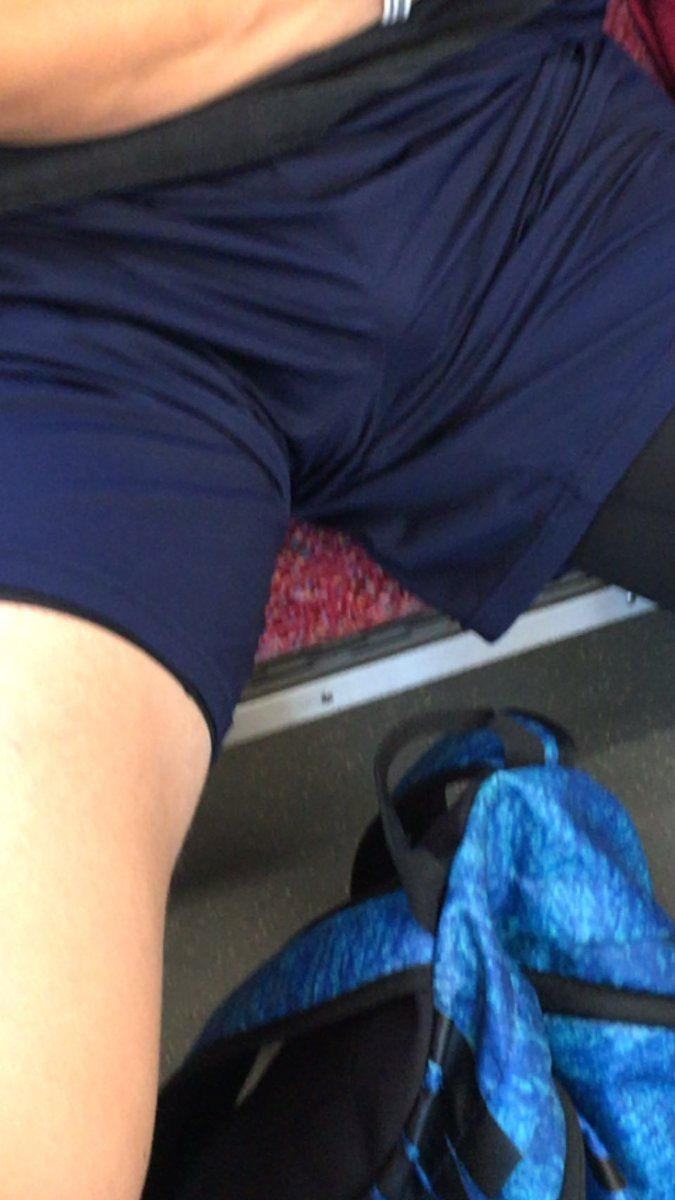 電車内座りもっこりのエロ画像 【19】