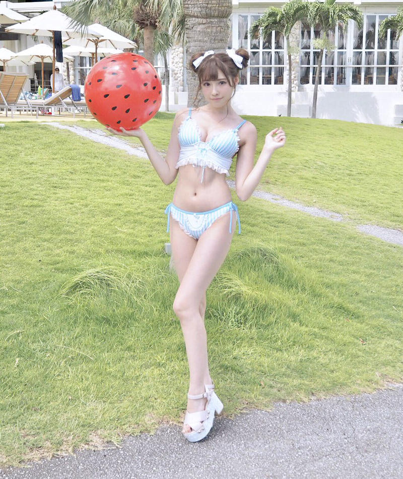 夏 水着 スイカ エロ画像 【39】