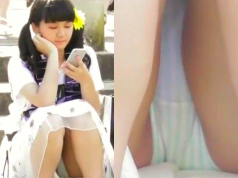めっちゃ接写パンチラエロ画像 
