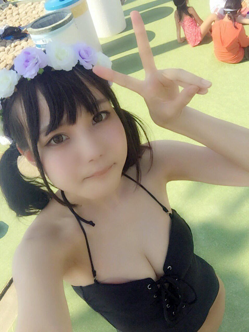 水着素人 おっぱい エロ画像 【40】