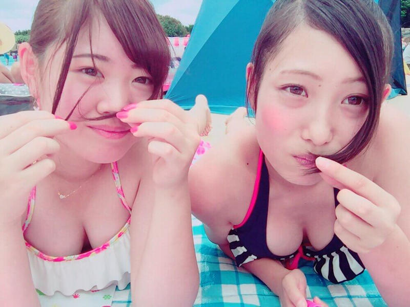 水着素人 おっぱい エロ画像 【60】