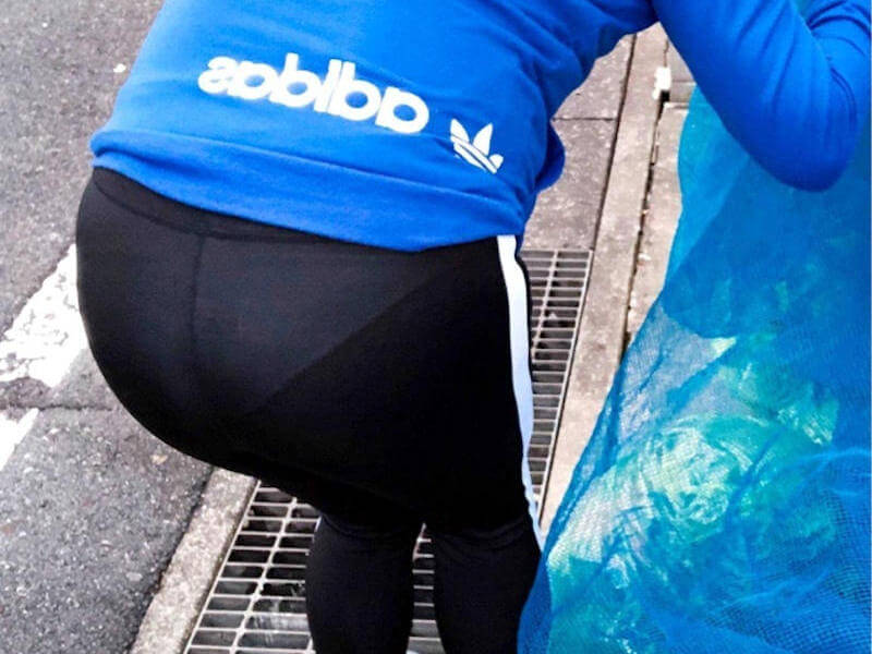 スパッツ・レギンスの街撮りエロ画像 