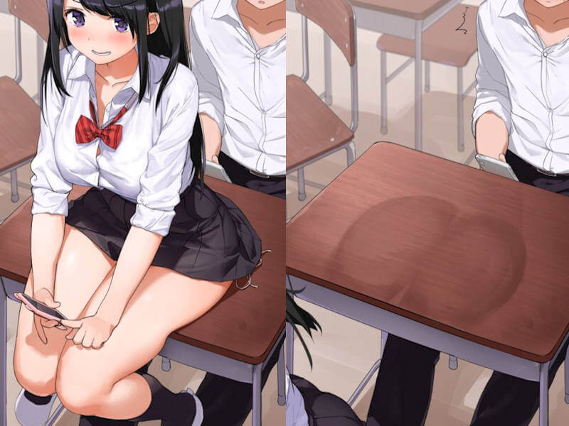 JK一択の二次元エロ画像