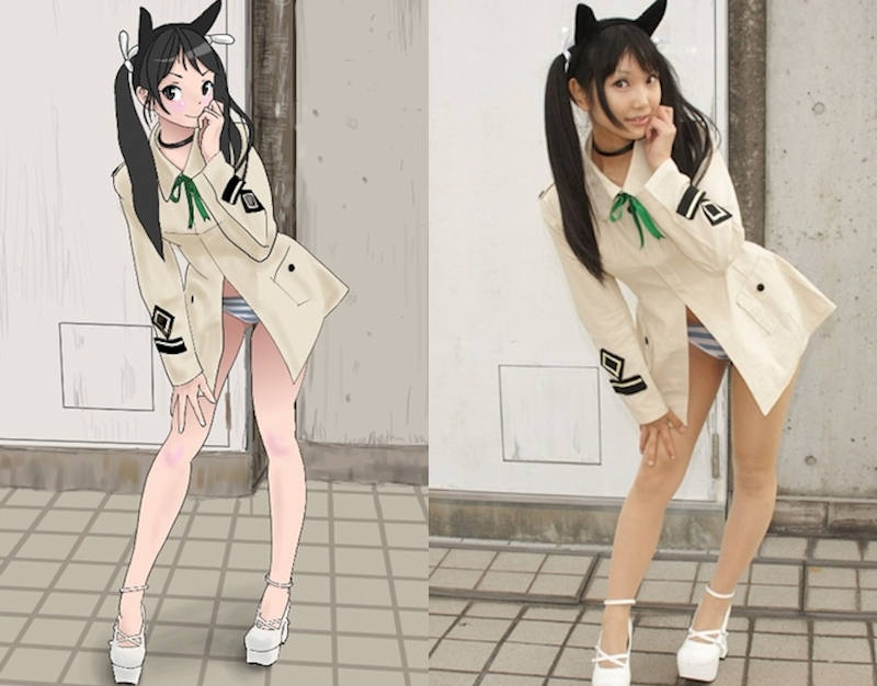 二次元 三次元 比較 エロ画像 【42】