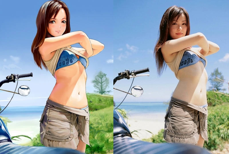 二次元 三次元 比較 エロ画像 【45】
