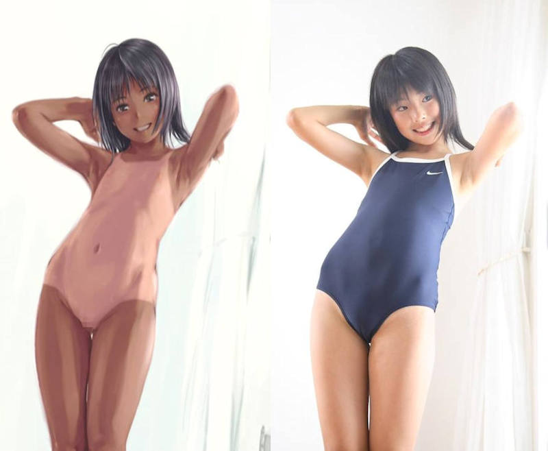 二次元 三次元 比較 エロ画像 【51】