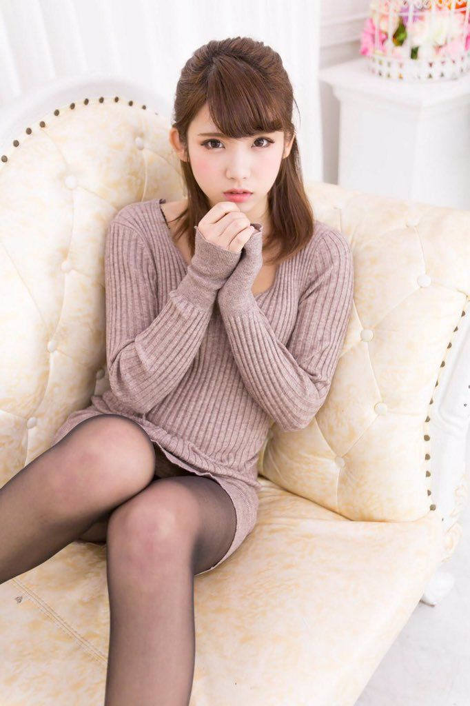 ニット ワンピース パンチラ エロ画像 【3】