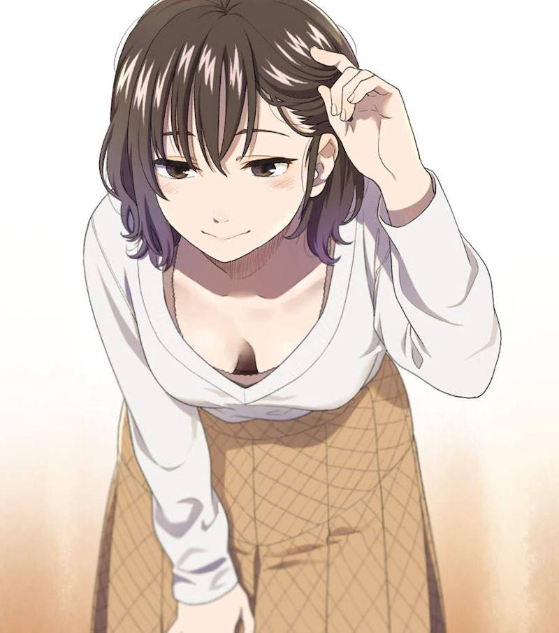 胸チラ 巨乳 二次元エロ画像 【4】