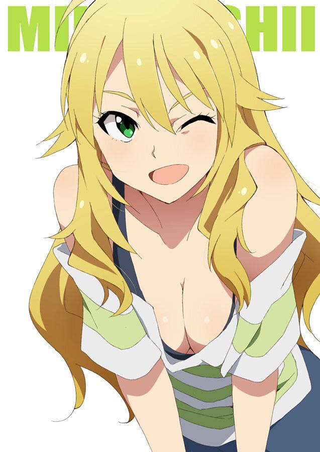 胸チラ 巨乳 二次元エロ画像 【10】