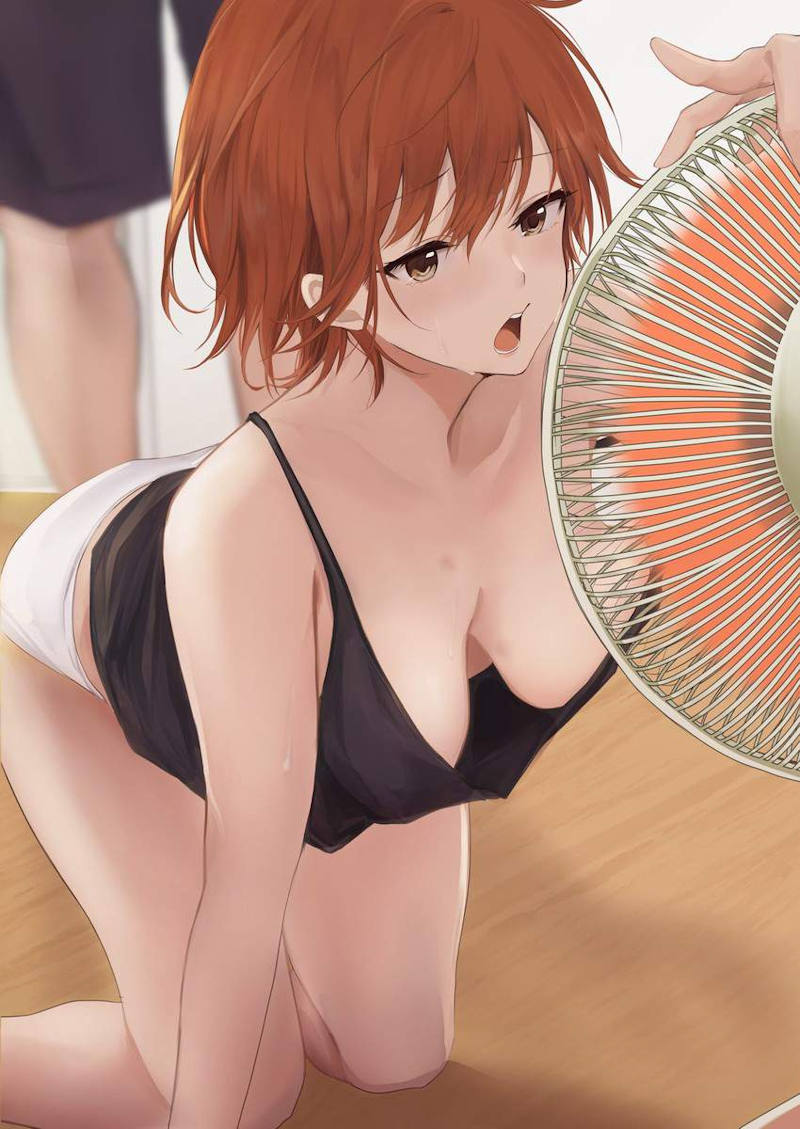胸チラ 巨乳 二次元エロ画像 【15】