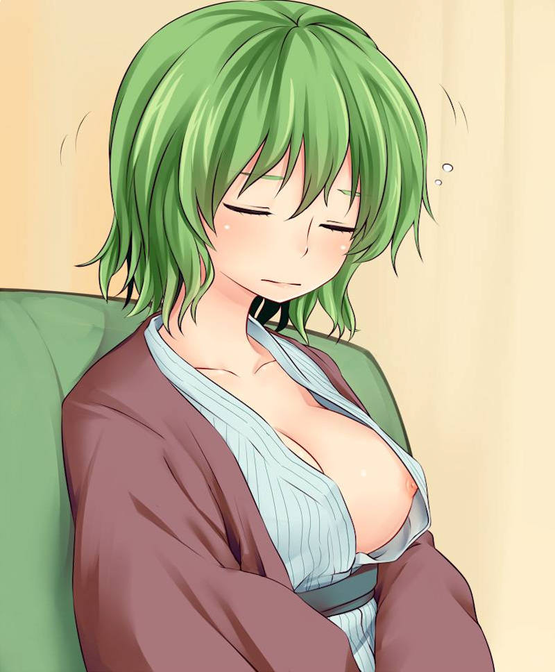 胸チラ 巨乳 二次元エロ画像 【16】