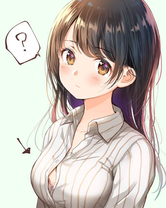 胸チラ 巨乳 二次元エロ画像 【23】
