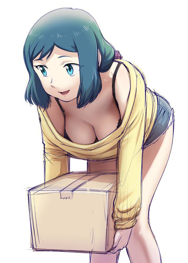 胸チラ 巨乳 二次元エロ画像 【26】