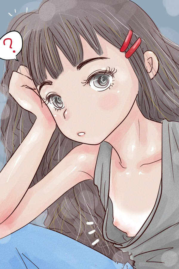 胸チラ 貧乳 二次元エロ画像 【33】