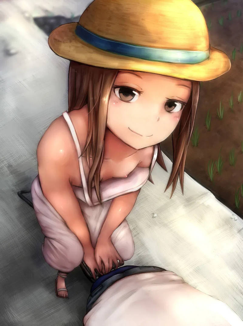 胸チラ 貧乳 二次元エロ画像 【35】