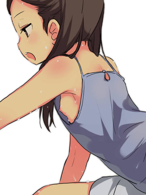 胸チラ 貧乳 二次元エロ画像 【36】