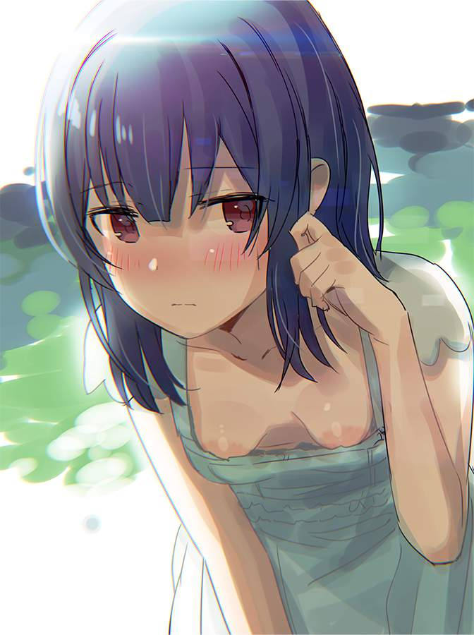 胸チラ 貧乳 二次元エロ画像 【41】
