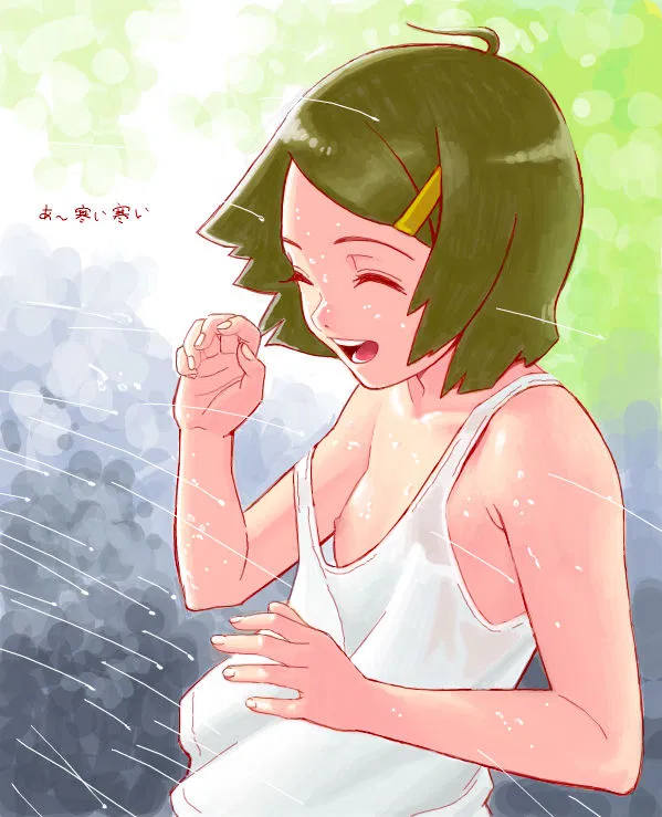 胸チラ 貧乳 二次元エロ画像 【44】