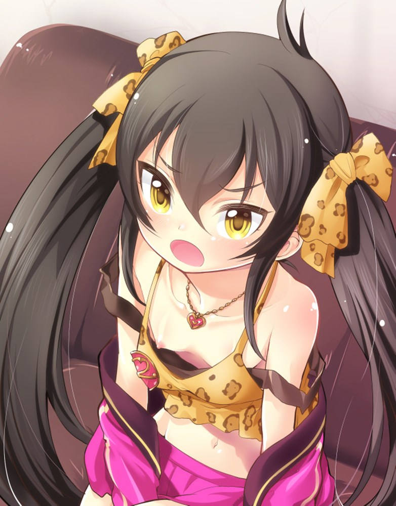 胸チラ 貧乳 二次元エロ画像 【46】
