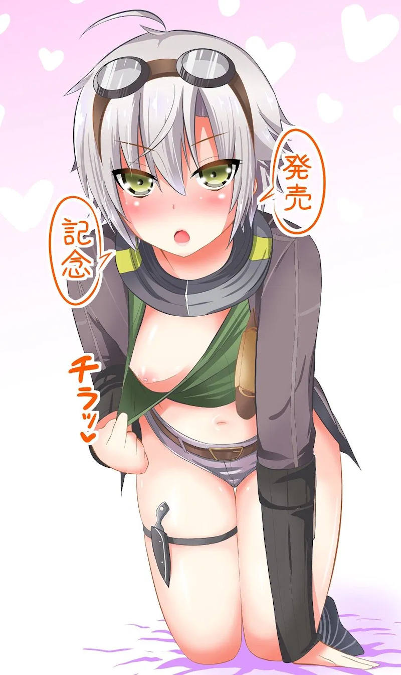 胸チラ 貧乳 二次元エロ画像 【53】
