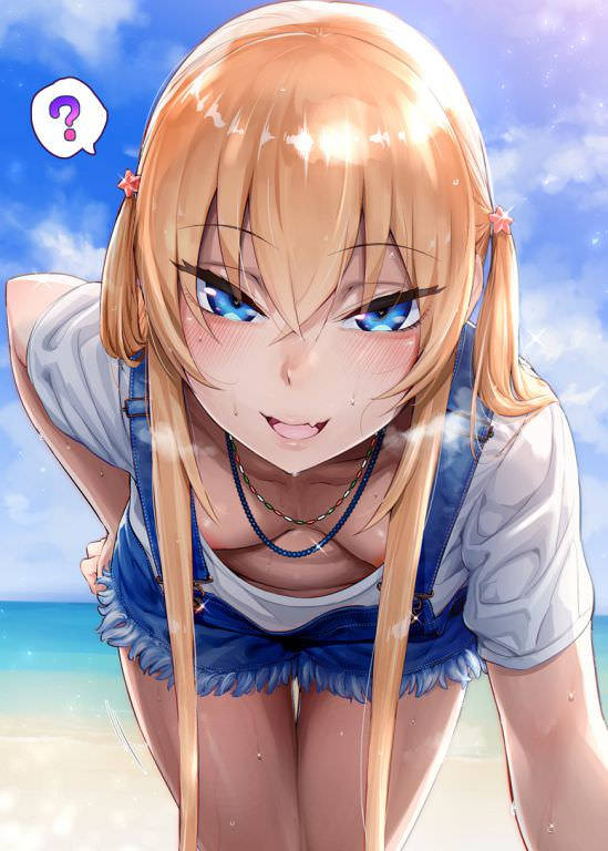 胸チラ 貧乳 二次元エロ画像 【75】