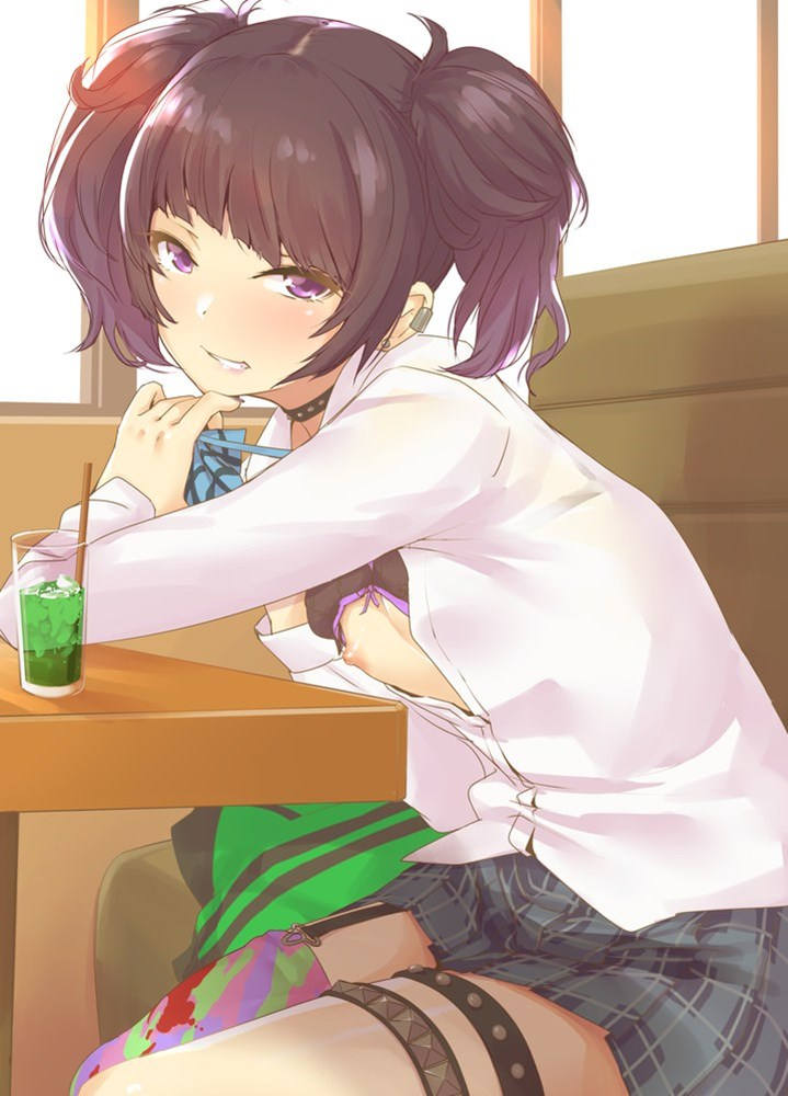 おっぱい 片乳 二次元エロ画像 【19】