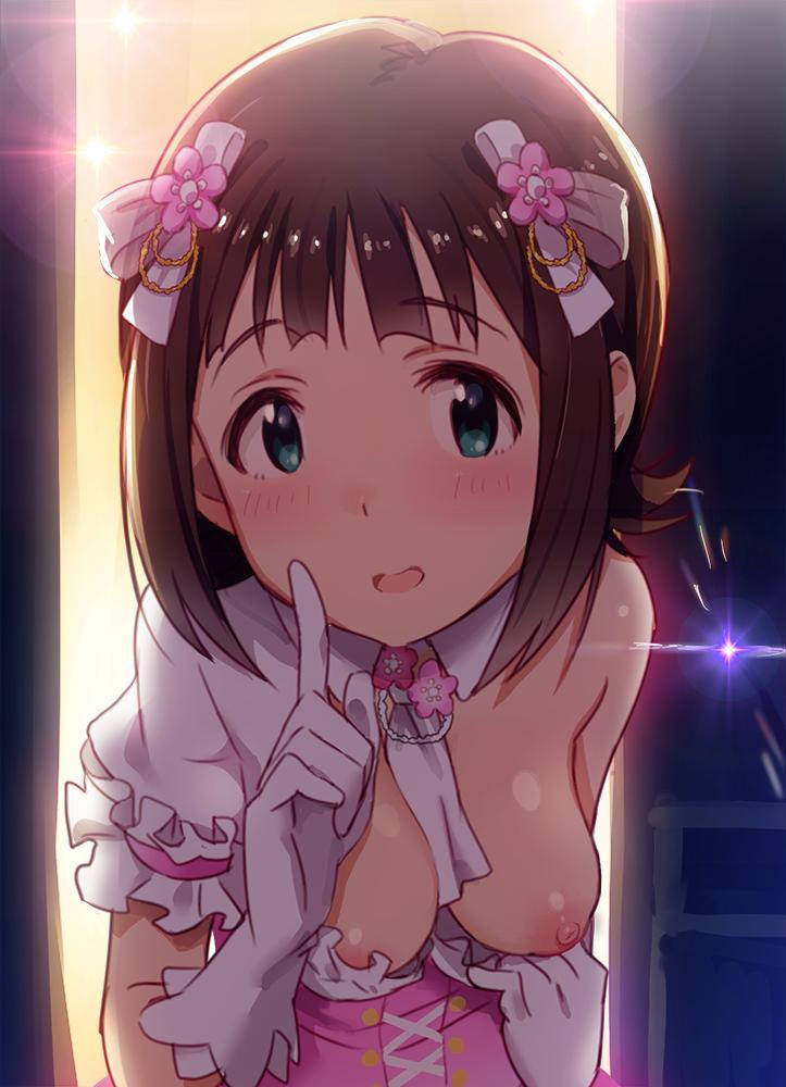 おっぱい 片乳 二次元エロ画像 【25】