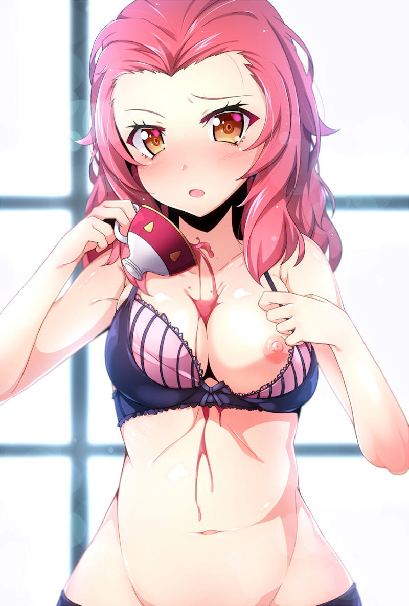 おっぱい 片乳 二次元エロ画像 【27】