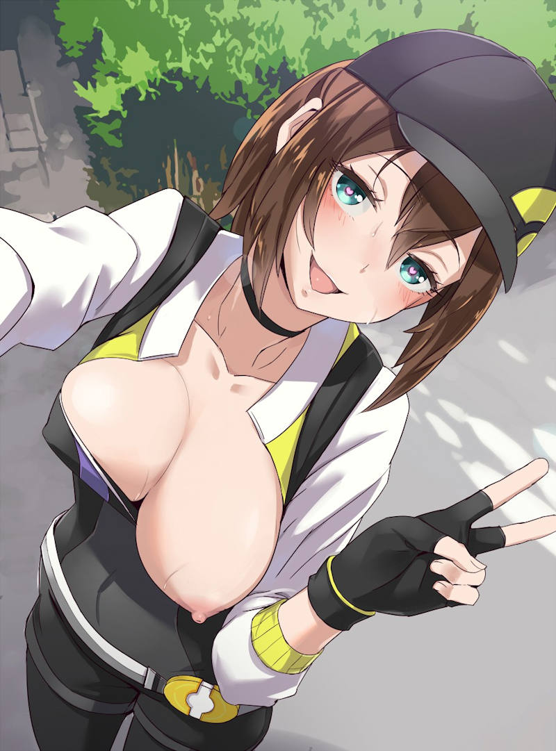 おっぱい 片乳 二次元エロ画像 【34】