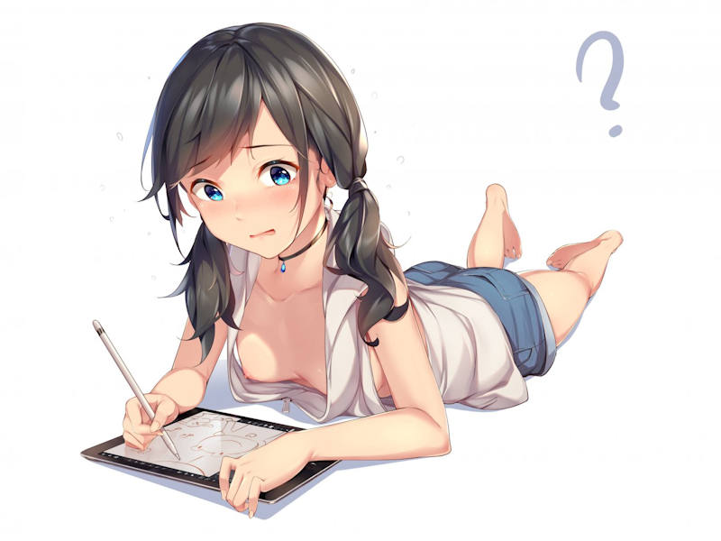 おっぱい 片乳 二次元エロ画像 【51】